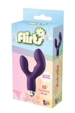 FLIRTS 10 FUNCTIONS DUO VIBE PURPLE