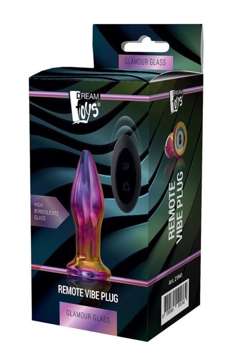 GLAMOUR GLASS REMOTE VIBE PLUG