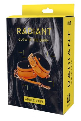 RADIANT ANKLE CUFF GLOW IN THE DARK ORANGE