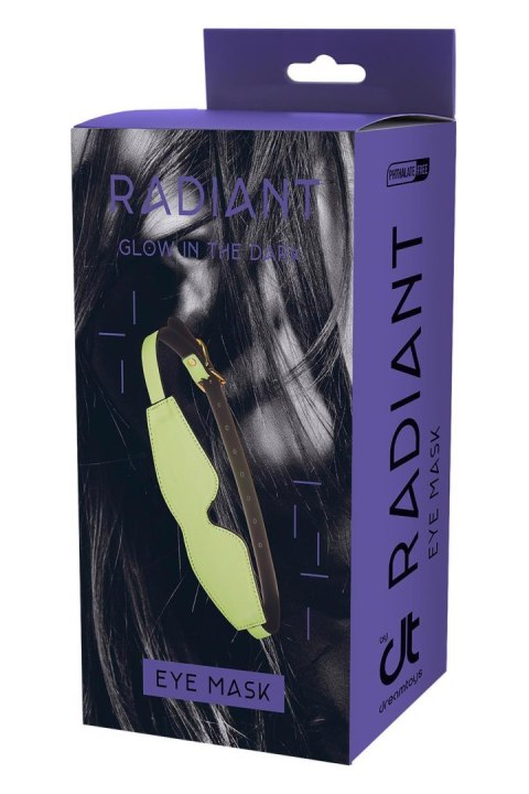 RADIANT EYE MASK GLOW IN THE DARK GREEN