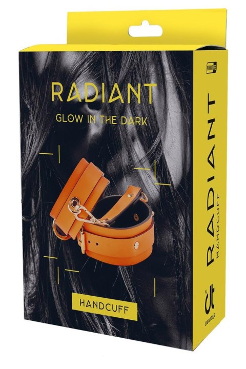 RADIANT HANDCUFF GLOW IN THE DARK ORANGE