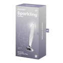 Szklane dildo Sparkling satisfyer