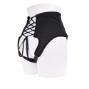 Sportsheets - Seksowny Gorset W Stylu Strap-On Czarny