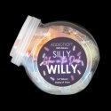 Addiction - Zestaw 4 Silikonowych Dildo Świecących W Ciemności Silly Willy