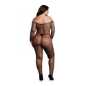 Le desire - Bodystocking z otwartym kroczem XL - 4XL