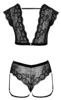 Top and Crotchless Briefs L