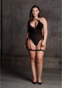 Le desir - Body z paskami Metis Plus Size