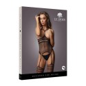 Le desir - Bodystocking z otwartymi miseczkami S-XL