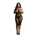 Le desir - Sukienka długa z siateczki Plus Size