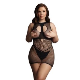 Le desir - Sukienka z wysokim dekoltem Plus Size