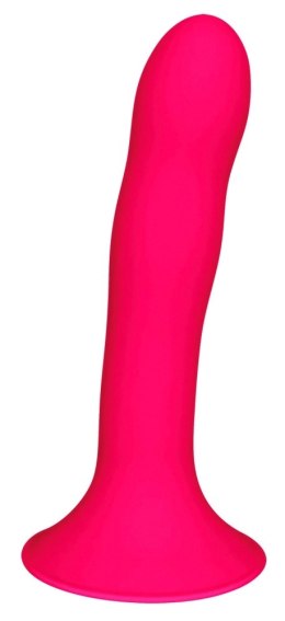 Adrien Lastic - Silikonowe Miękkie Dildo 17,8 cm Hitsens 4 Różowe