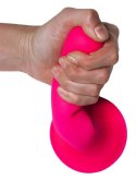 Adrien Lastic - Silikonowe Miękkie Dildo 17,8 cm Hitsens 4 Różowe