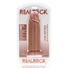 RealRock - Extra cienkie realistyczne dildo 20,3 cm