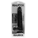 RealRock - Extra duże realistyczne dildo z jądrami 33 cm