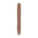 RealRock - Podwójne wygięte dildo mega długie 36cm