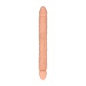 RealRock - Podwójne wygięte dildo mega długie 36cm