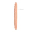 RealRock - Podwójne wygięte dildo mega długie 36cm