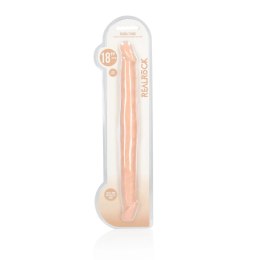 RealRock - Podwójne wygięte dildo mega długie 46cm