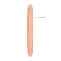 RealRock - Podwójne wygięte dildo mega długie 46cm