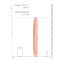 RealRock - Podwójne wygięte dildo mega długie 46cm