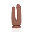 RealRock - Realistyczne podwójne dildo 15,2 cm