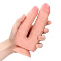 RealRock - Realistyczne podwójne dildo 15,2 cm