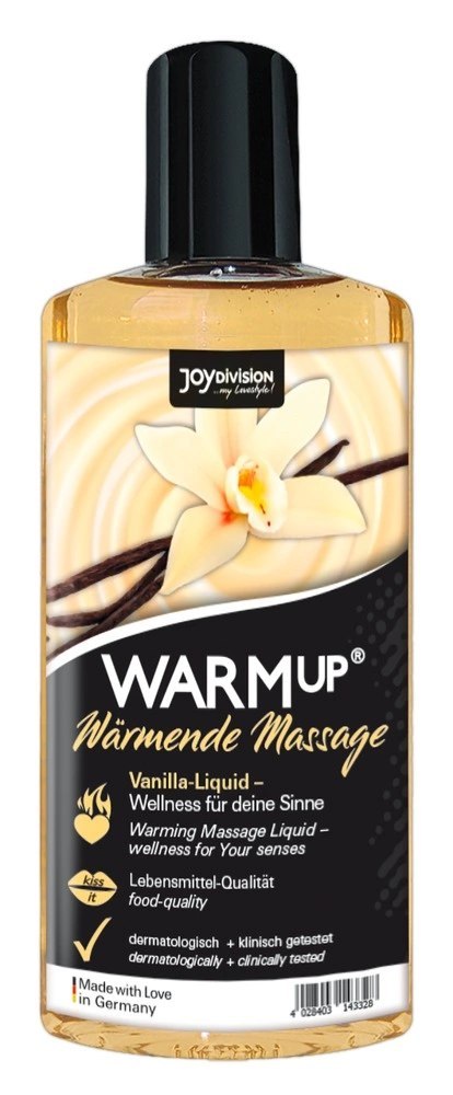 Warmup - Rozgrzewający Płyn Do Masażu Wanilia 150ml