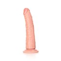 RealRock - Cienkie realistyczne dildo z przyssawką 15,5 cm