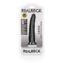 RealRock - Cienkie realistyczne dildo z przyssawką 15,5 cm