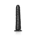 RealRock - Cienkie realistyczne dildo z przyssawką 18 cm