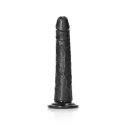 RealRock - Cienkie realistyczne dildo z przyssawką 20,5 cm