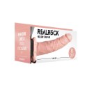 RealRock - Dildo StrapOn regulowany pasek 20,5 cm