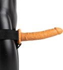 RealRock - Dildo StrapOn regulowany pasek 24,5 cm