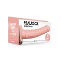 RealRock - Dildo StrapOn regulowany pasek 24,5 cm