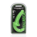 RealRock - Dildo StrapOn świecące w ciemności 13,5 cm