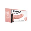 RealRock - Dildo StrapOn z jądrami 15,5 cm