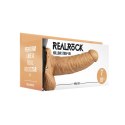 RealRock - Dildo StrapOn z jądrami 18 cm