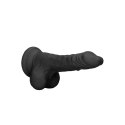 RealRock - Dildo z jądrami 17 cm