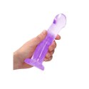 RealRock - Dildo z przyssawką gładkie 17 cm