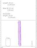 RealRock - Realistyczne podwójne dildo 34 cm