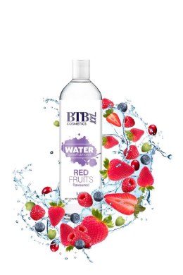 BTB WATER BASED FLAVORED RED FRUITS LUBRICANT 250ML