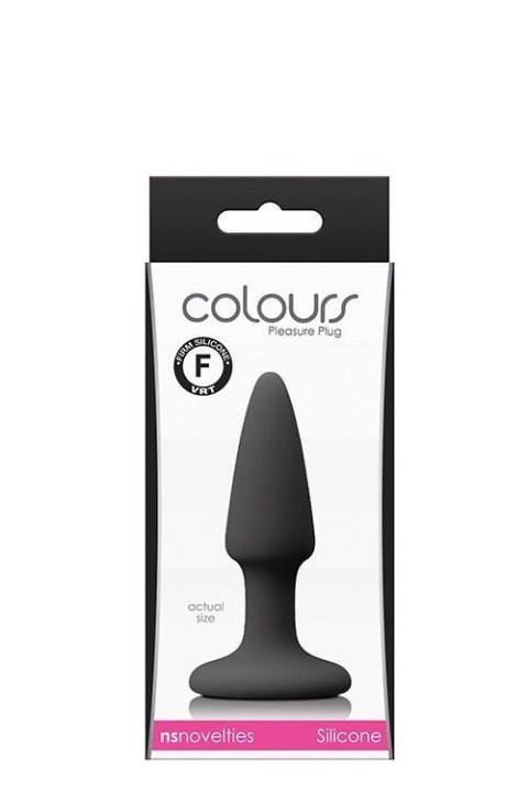 COLOURS PLEASURES MINI PLUG BLACK