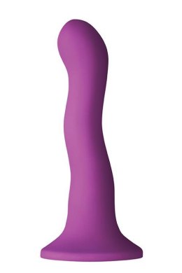 COLOURS WAVE 6INCH DILDO PURPLE