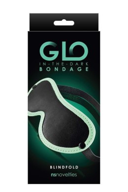 GLO BONDAGE BLINDFOLD GREEN