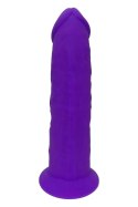 REAL LOVE DILDO 7.5INCH PURPLE