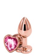 REAR ASSETS ROSE GOLD HEART S PINK