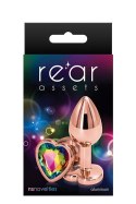 REAR ASSETS ROSE GOLD HEART S RAINBOW