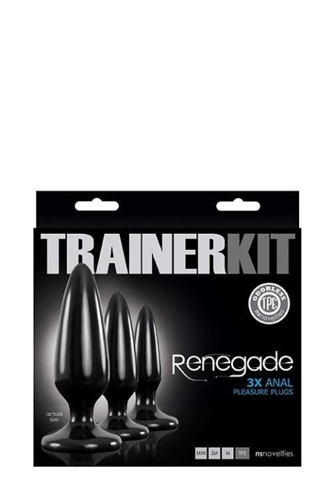 RENEGADE PLEASURE PLUG 3PC TRAINER KIT