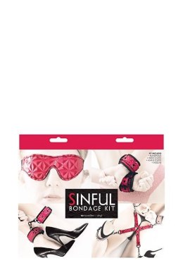 SINFUL BONDAGE KIT PINK