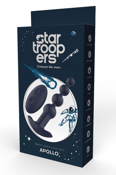 STAR TROOPER APOLLO REMOTE VIBRATING ANAL BEAD